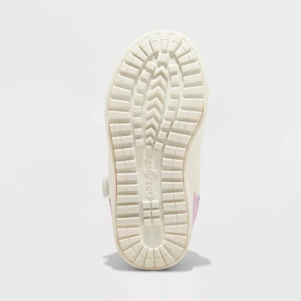 Baby Girl Sneakers by Cat & Jack Jaid Court White 5T New With‎ Tags